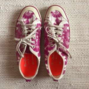 Kate Spade Tretorn floral sneakers